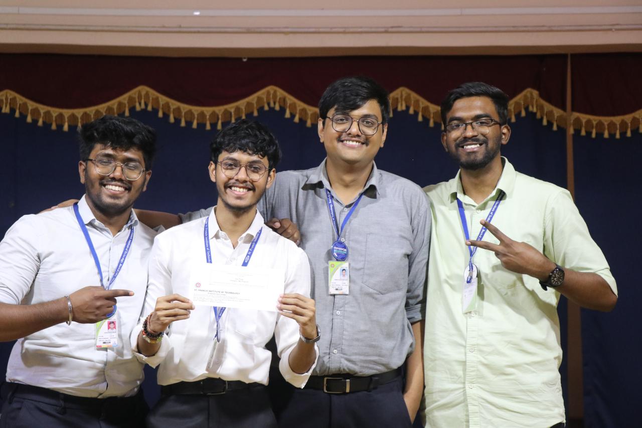 Colloquium 2026 award recipients with their certificate